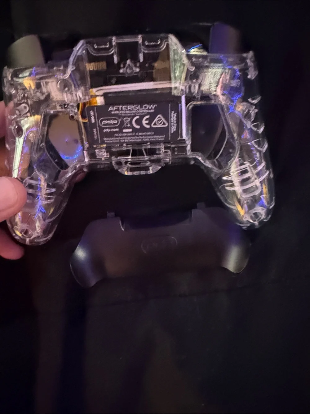 Nintendo Clear Transparent Wired Switch Controller